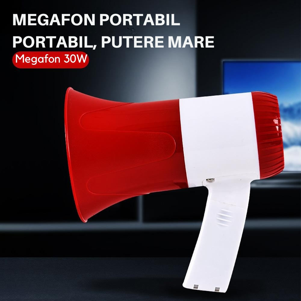 Megafon Portavoce Puternic si Portabil [8]