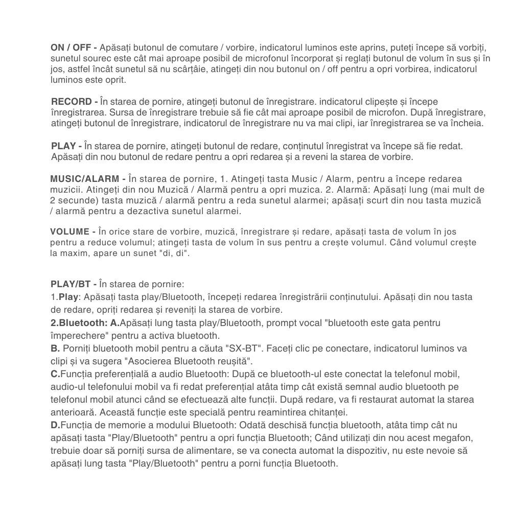 Megafon Portavoce Puternic si Portabil [8]