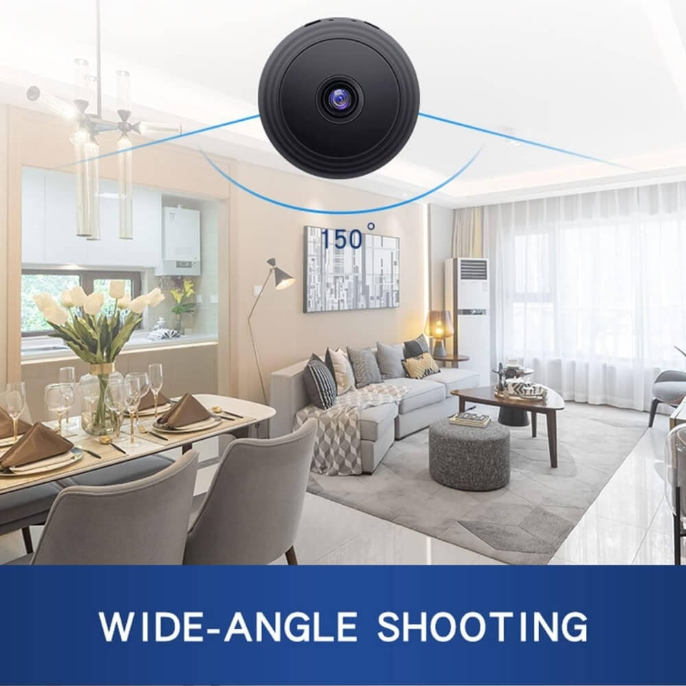 Mini Camera Magnetica, Microcamera Wifi Full HD Profesionala [24]
