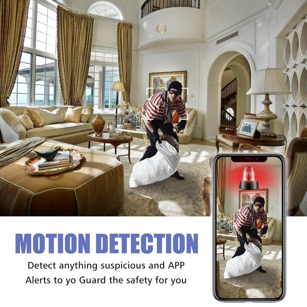 Mini Camera Magnetica, Microcamera Wifi Full HD Profesionala [29]