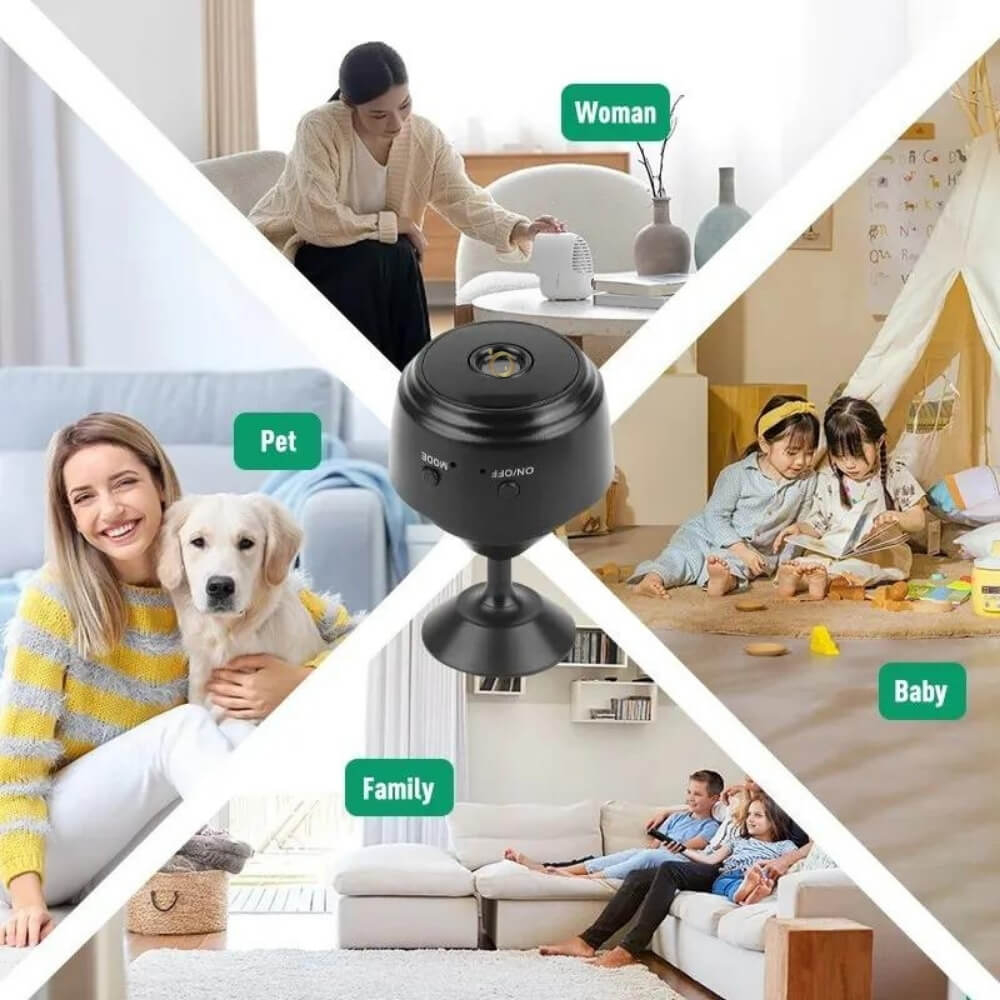 Mini Camera Magnetica, Microcamera Wifi Full HD Profesionala [19]