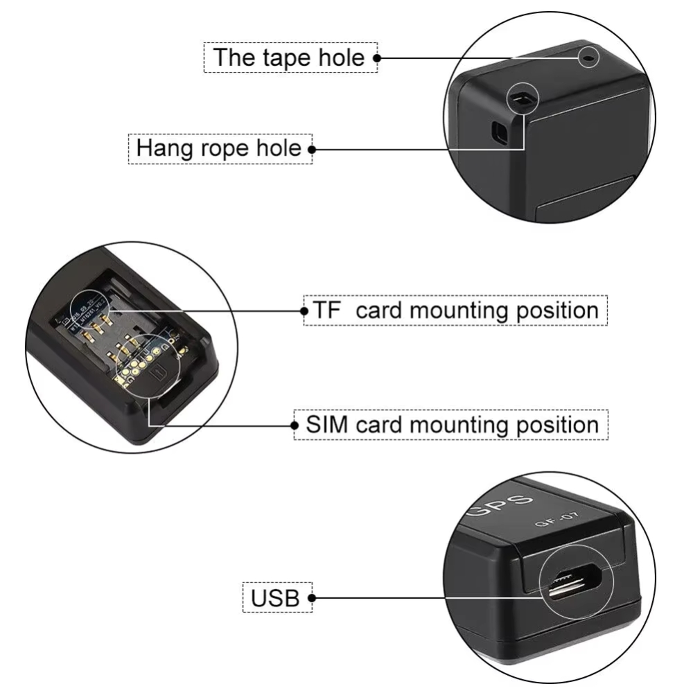 Mini Localizator GPS Tracker GF 07 [5]