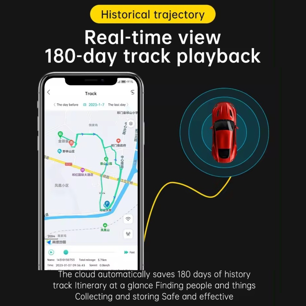 Mini Tracker Auto GPS 4G Q16 Localizare precisa [11]