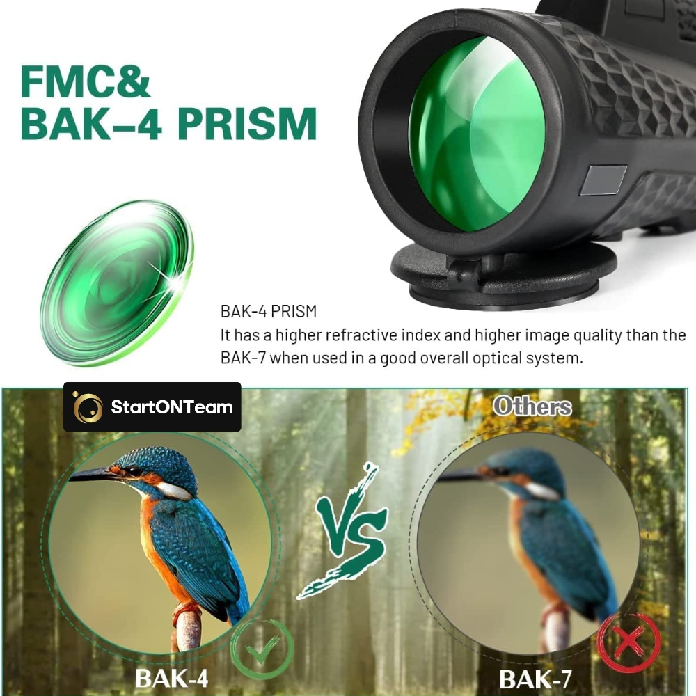 Monoclu Profesional HD 12x50 cu Prisma BaK-4 și Dual Focus [12]