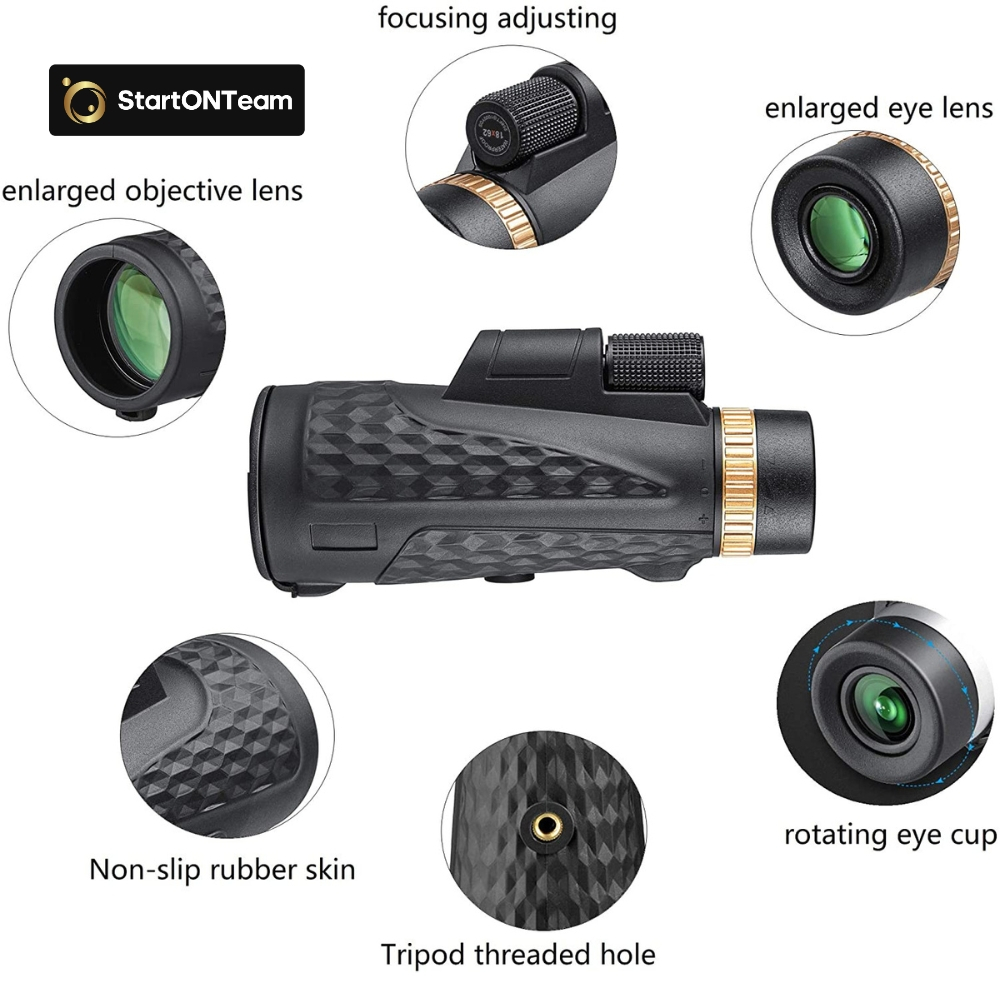 Monoclu Profesional HD 12x50 cu Prisma BaK-4 și Dual Focus [11]