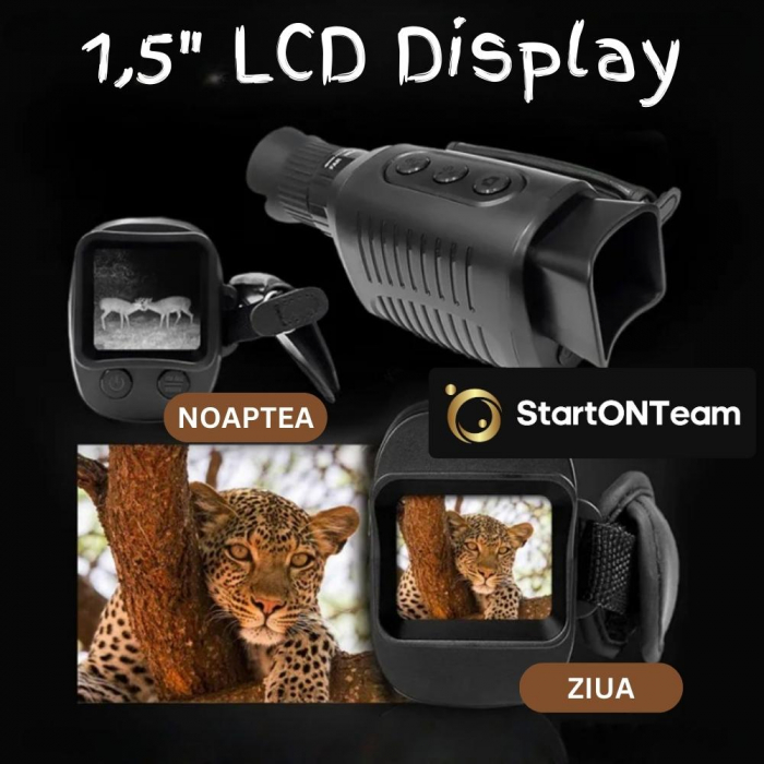 Monoclu Digital cu Night Vision Profesional de Vanatoare [8]