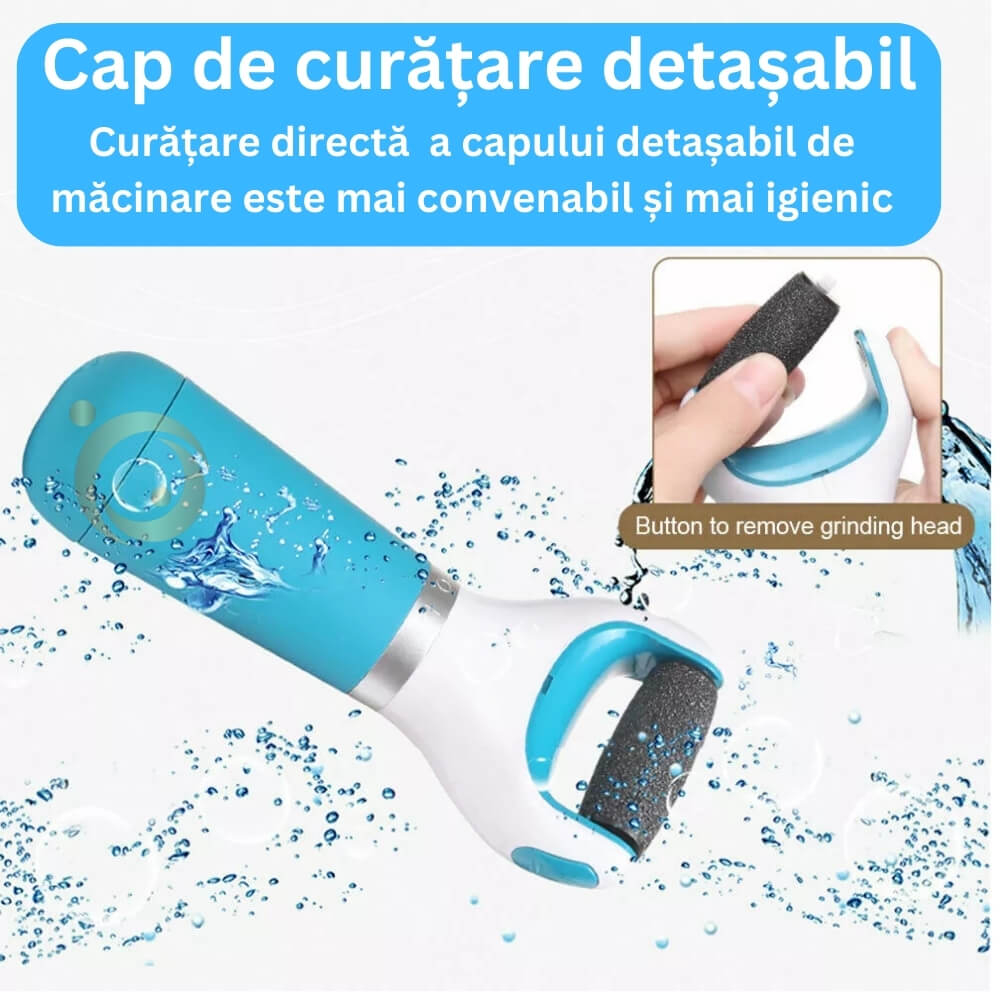 Pila Electrica profesionala pentru picioare, Aparat Electric de Curatat calcaie [5]