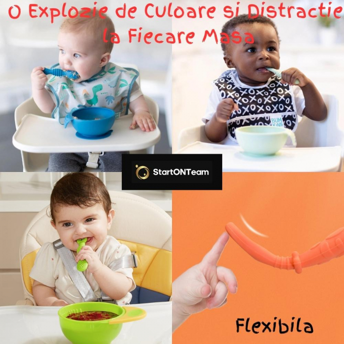 Lingurita Bebelusi pentru Hranire si Diversificare, 2 Capete [4]