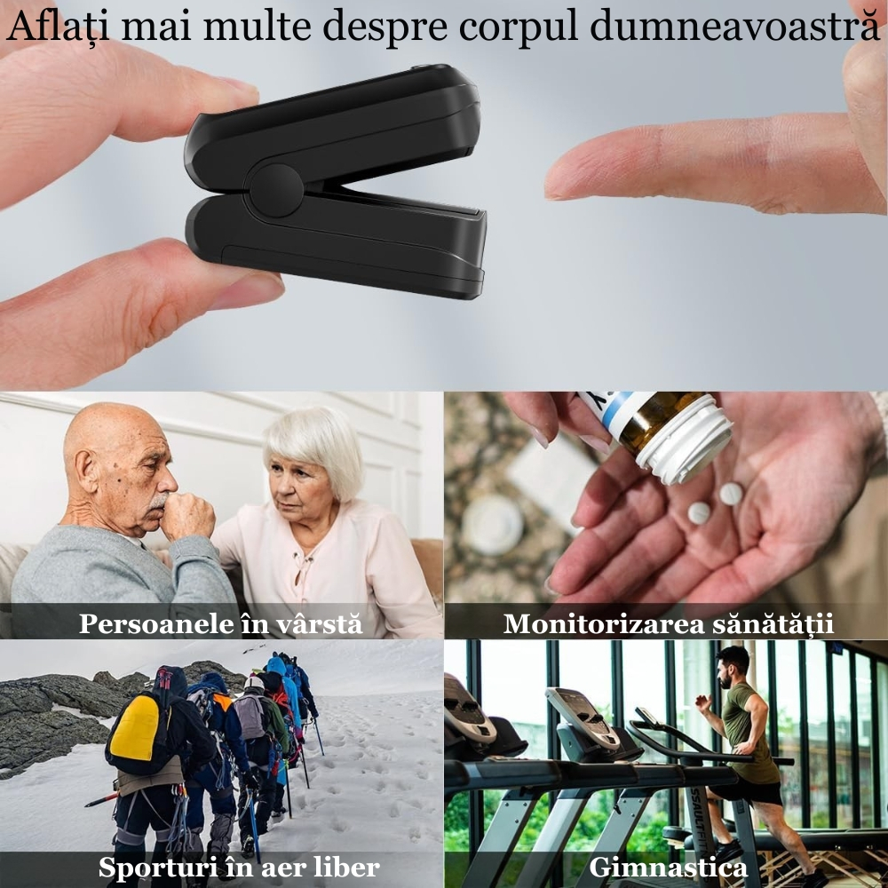 Pulsoximetru de Deget pentru Monitorizare si Verificare SpO2 [7]