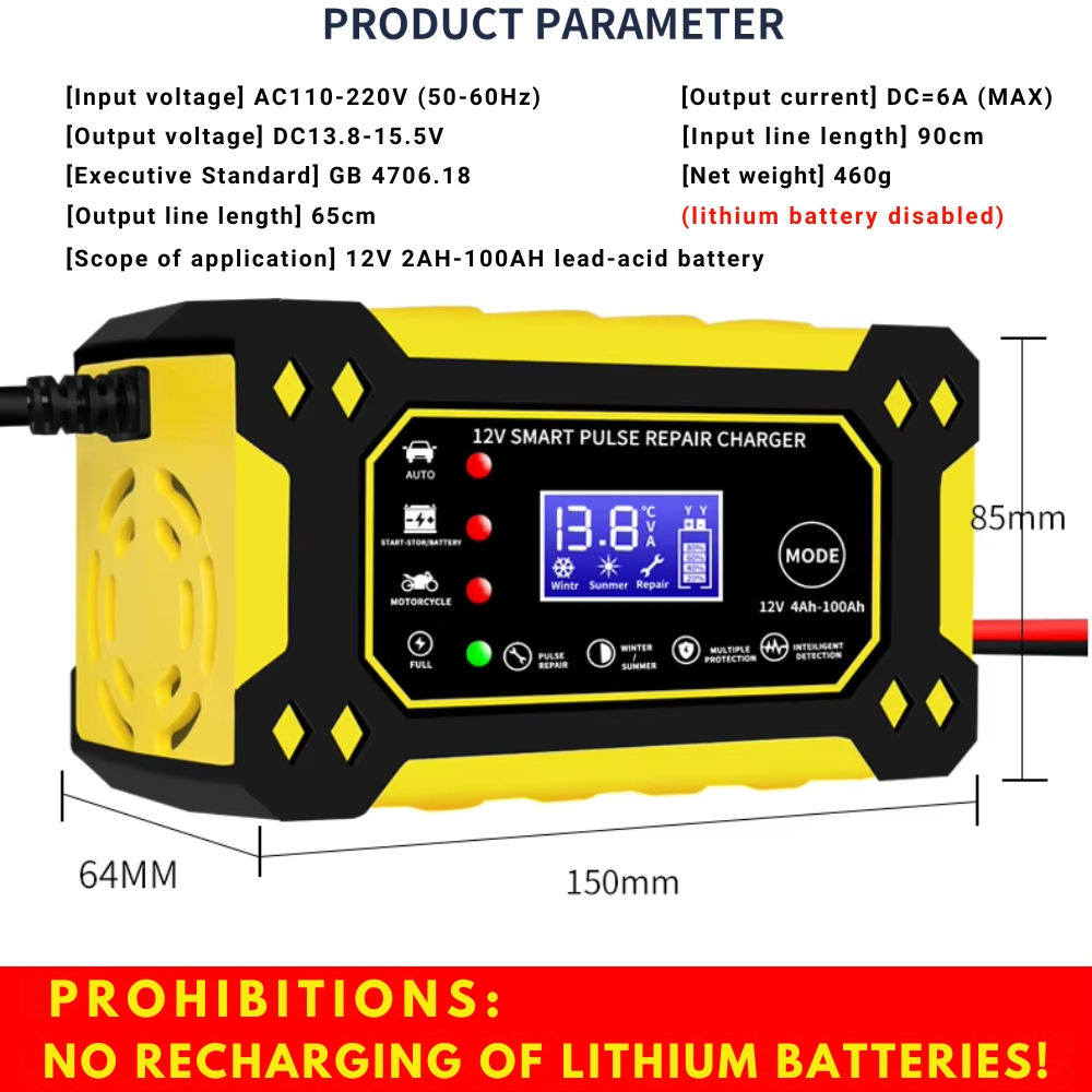 Redresor Automat Inteligent pentru Baterii Auto 12V/5Amp [5]