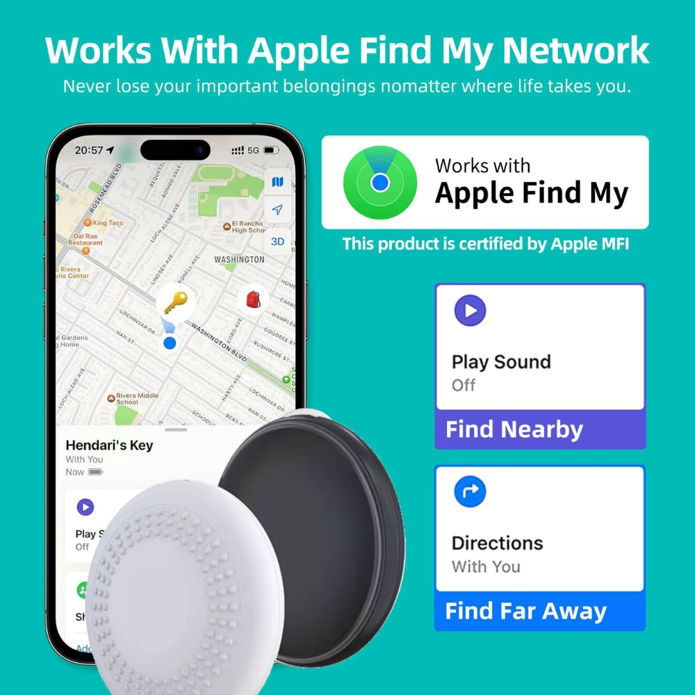 Air Tag Localizator GPS pentru Obiecte, Genti sau Bagaje [5]