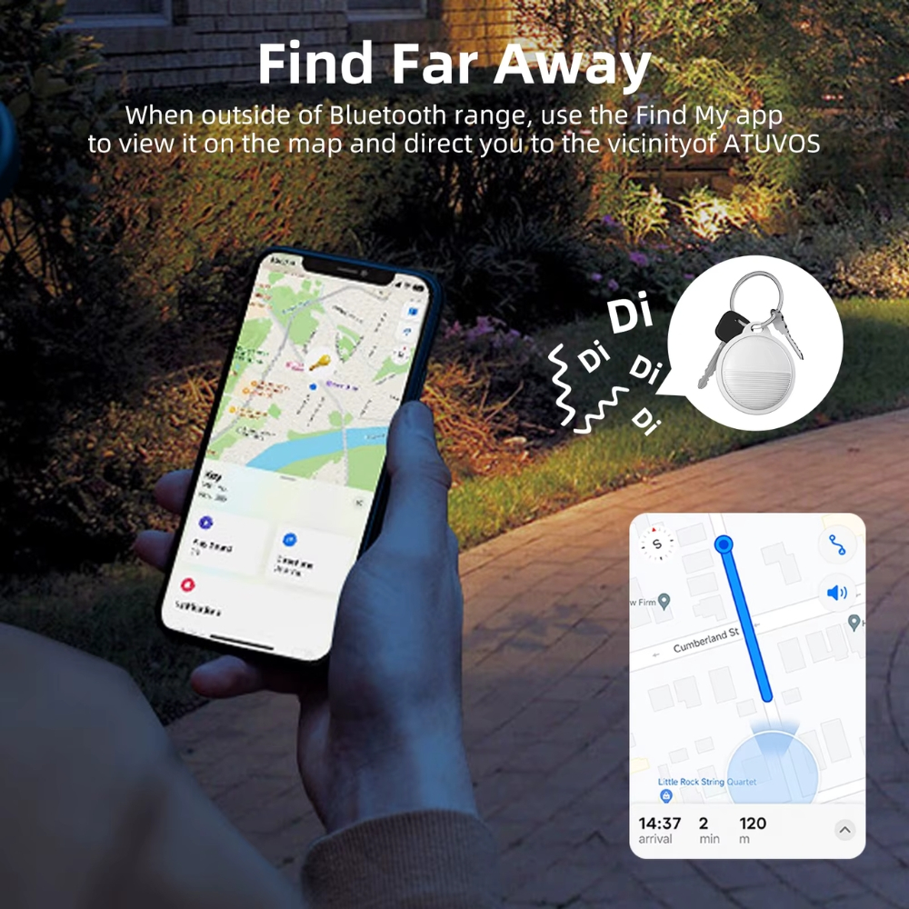 Air Tag Localizator GPS pentru Obiecte, Genti sau Bagaje [4]