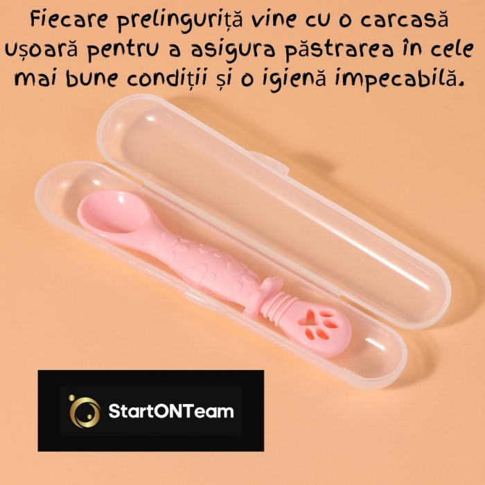 Set 2 Lingurite Bebelusi pentru Hranire si Diversificare, 2 Capete [11]