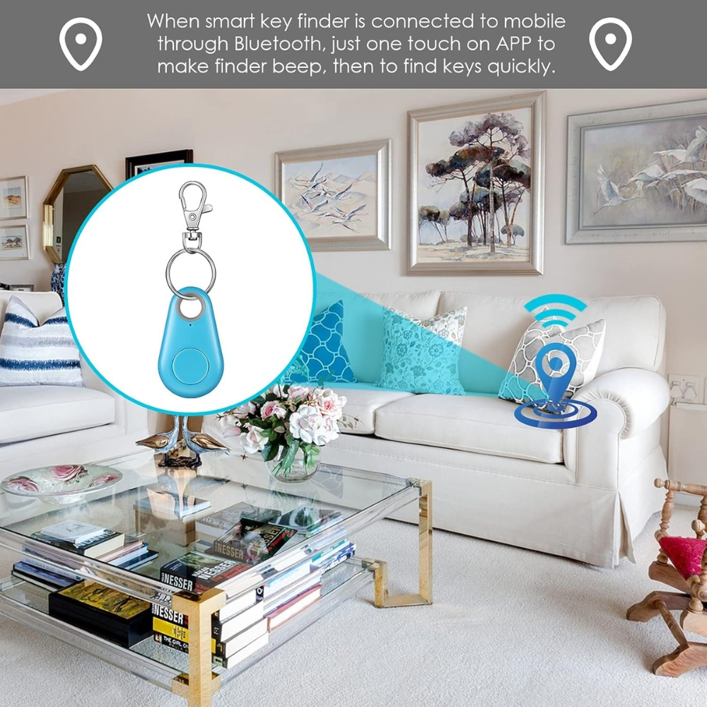 Set 5 Brelocuri Bluetooth Anti-Pierdere pentru Chei, Telefon [20]