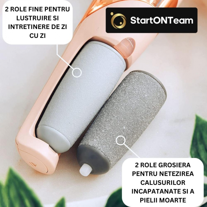Pila Electrica Profesionala cu acumulator pentru curatat calcaie crapate si piele uscata [5]