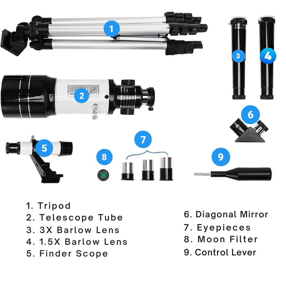 Telescop Astronomic Profesional StartONTeam F30070 [24]