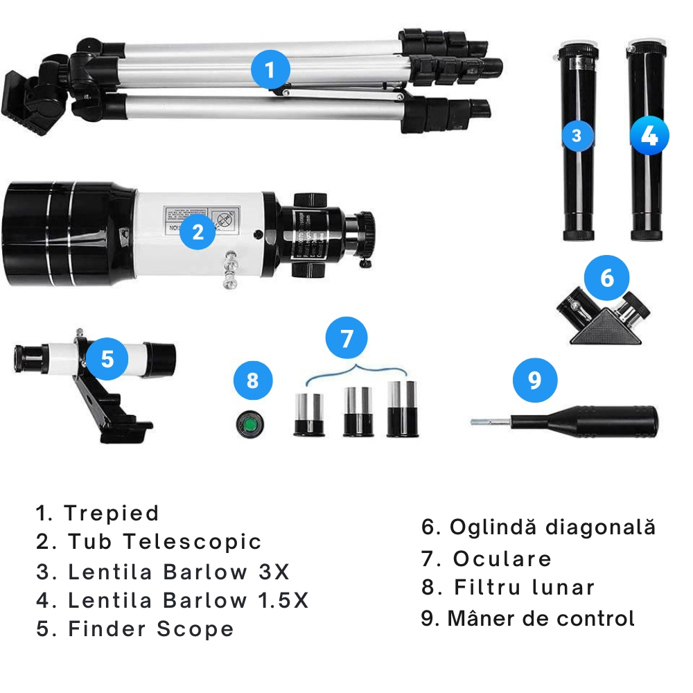 Telescop Astronomic Profesional StartONTeam F30070 [5]