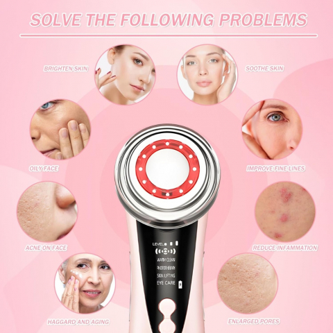 Aparat Electric Multifunctional pentru Masaj Facial, Lifting [23]
