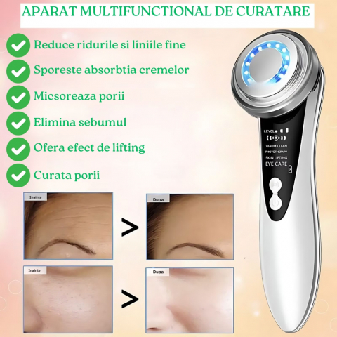 Aparat Electric Multifunctional pentru Masaj Facial, Lifting [2]
