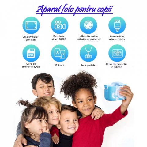 Aparat Foto Digital pentru Copii [17]