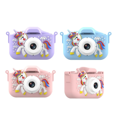 Aparat Foto Copii Unicorn Cameră Selfie 48MP Full HD [1]