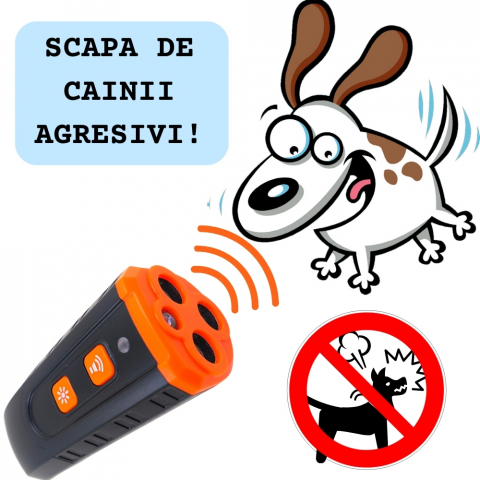 Aparat Portabil Antilatrat cu Ultrasunete si Lanterna [5]