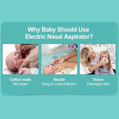 Aspirator Nazal Electric pentru Copii si Bebelusi, cu 5 trepte de aspirare [4]