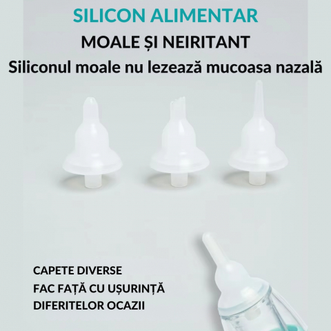 Aspirator Nazal Electric pentru Copii si Bebelusi [8]