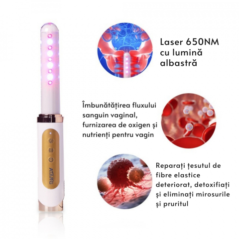 Bagheta Ginecologica cu Laser si Vibratii pentru Sanatatea Vaginala [20]