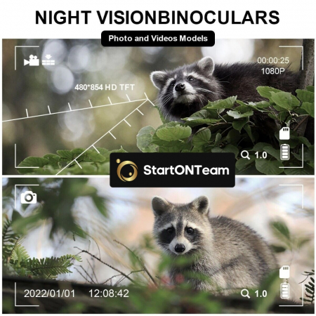 Binoclu Digital Night Vision Profesional de Vanatoare [12]