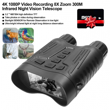 Binoclu Digital Night Vision Profesional de Vanatoare [1]