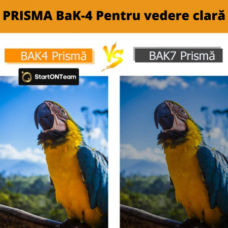 Binoclu Profesional 10x25 cu Prismă BaK4, IP67, pentru Observații la Distanță Mare [2]