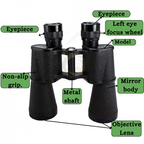 Binoclu StartONTeam EyeSky 12x45 Profesional de Vanatoare [15]