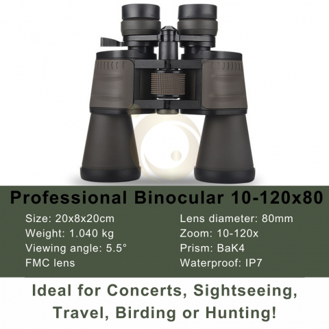 Binoclul Profesional StartONTeam HuntDog 10-120x80 [19]