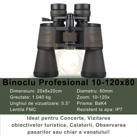 Binoclul Profesional StartONTeam HuntDog 10-120x80 [9]