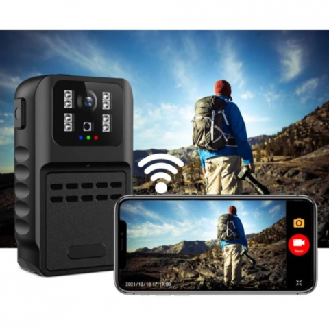 Camera Corporala de Piept HD 1080P, cu Night Vision si Inregistrare in Bucla [3]