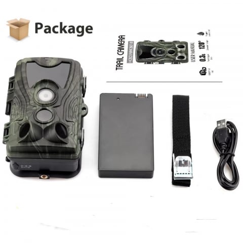Camera de Vanatoare Full HD, 24MP, Vedere Nocturna, IP65 [7]