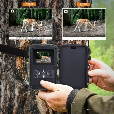 Camera de Vanatoare Full HD, 24MP, Vedere Nocturna, IP65 [11]