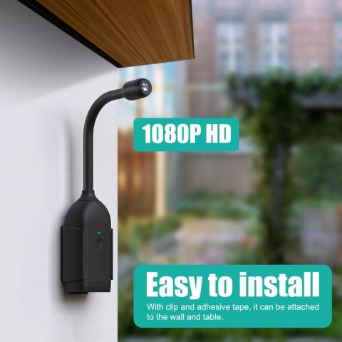 Camera tip Nasture, Flexibila 360° cu WIFI, HD 1080P [2]