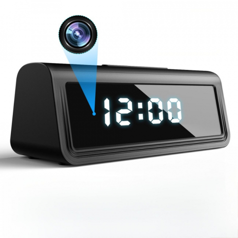 Camere Interior - Camera Spion 4K Ascunsa în Ceas Digital