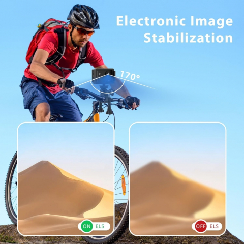Camera Sport 4K Ultra HD, 16MP, Waterproof 30M, Unghi larg 170 grade, WiFi [5]