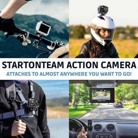 Camera Sport 4K Ultra HD, 16MP, Waterproof 30M, Unghi larg 170 grade, WiFi [3]