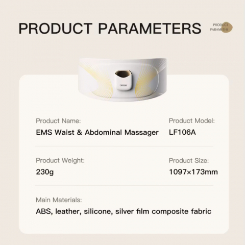 Centura Electrica Abdominala de electrostimulare EMS si TENS [20]