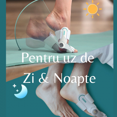 Corector Monturi TENICORE, pentru Corectarea, Tratarea si Îndreptarea degetelor la picioare, Dubla Corectie la Hallux Valgus [15]