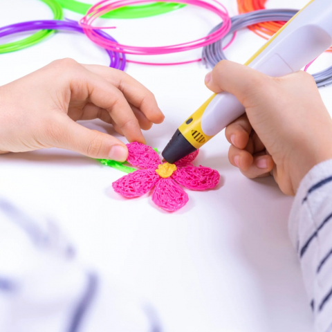 Creion Inteligent de Imprimare 3D-pen, Desen Tridimensional [3]