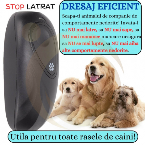 Dispozitiv Anti Câini, Aparat Antilatrat cu Ultrasunete Profesional, de Speriat si Alungat Câinii [3]