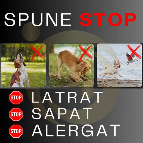 Dispozitiv Profesional Antilatrat cu Ultrasunete pentru Alungat si Speriat Cainii si Pisici [6]