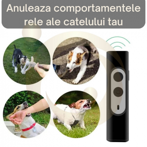 Dispozitiv Profesional Antilatrat cu Ultrasunete pentru Alungat si Speriat Cainii si Pisici [9]