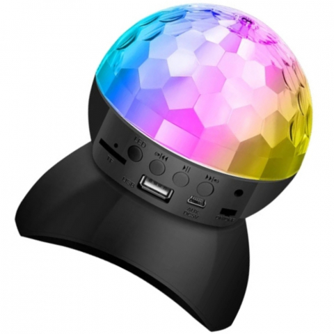 Lampi LED Smart - Glob Disco Crystal Magic Ball cu LED RGB