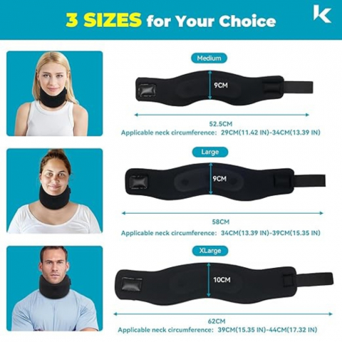 Guler Cervical Moale de Sustinere pentru Dormit [10]